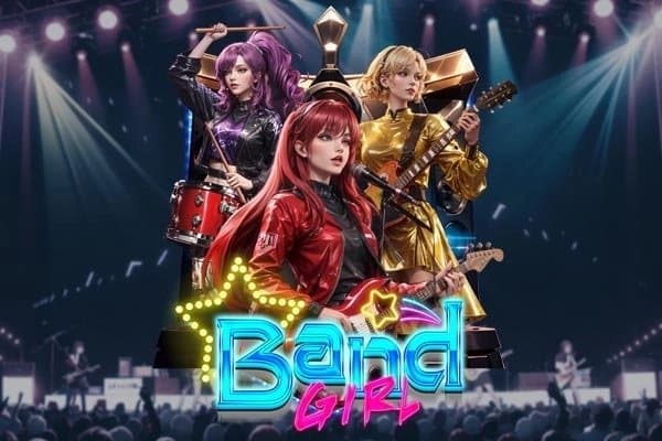 Band Girl slot game by KA Gaming