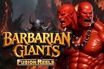 Barbarian Giants Fusion Reels slot game by KA Gaming