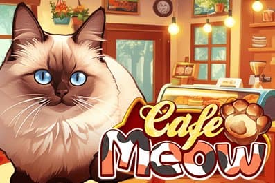Cafe Meow slot game by KA Gaming