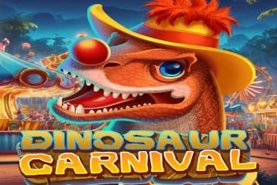 Dinosaur Carnival slot game by KA Gaming