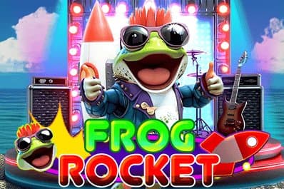 Frog Rocket slot game by KA Gaming