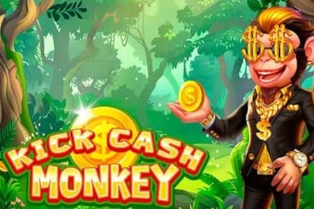 Kick Cash Monkey slot game by KA Gaming