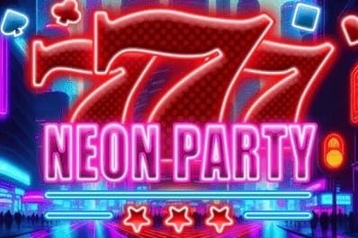 Neon Party slot game by KA Gaming