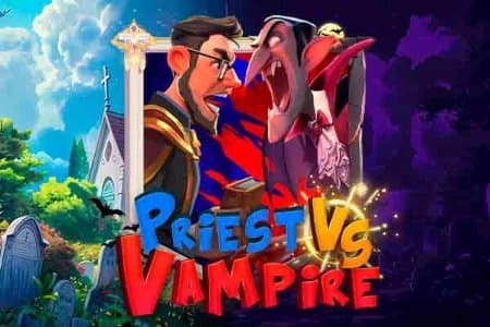Priest Vs. Vampire slot game by KA Gaming