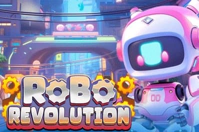 Robo Revolution slot game by KA Gaming