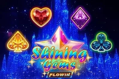 Shining Gems Flowin slot game by KA Gaming