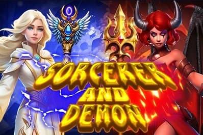 Sorcerer and Demon slot game by KA Gaming