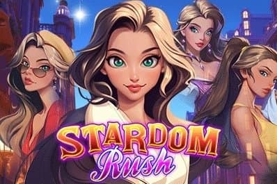 Stardom Rush slot game by KA Gaming