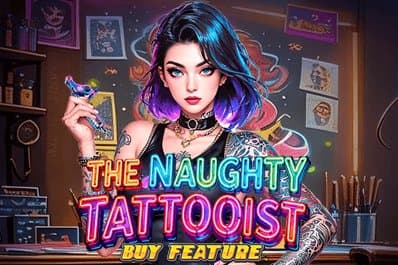 The Naughty Tattooist slot game by KA Gaming