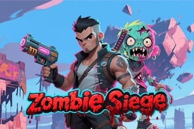 Zombie Siege slot game by KA Gaming