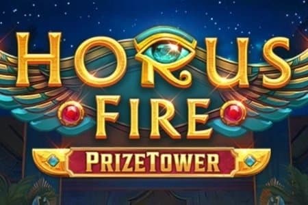 Horus Fire PrizeTower slot game by Kalamba Games