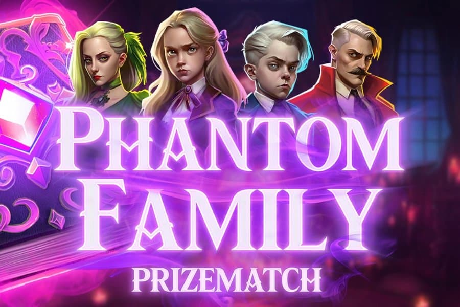 Phantom Family PrizeMatch slot game by Kalamba Games