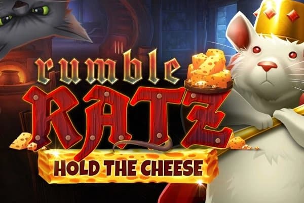 Rumble Ratz Hold the Cheese slot game by Kalamba Games