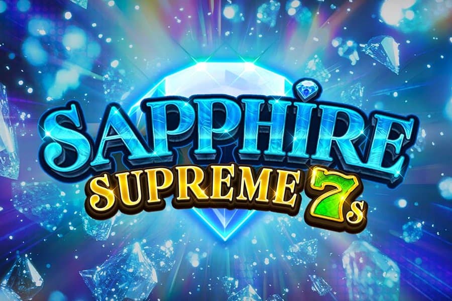 Sapphire Supreme 7s slot game by Kalamba Games