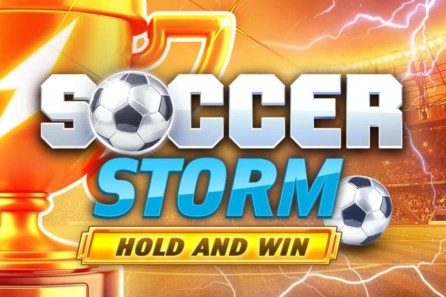 Soccer Storm Hold and Win slot game by Kalamba Games