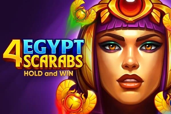 4 Egypt Scarabs slot game by Kendoo