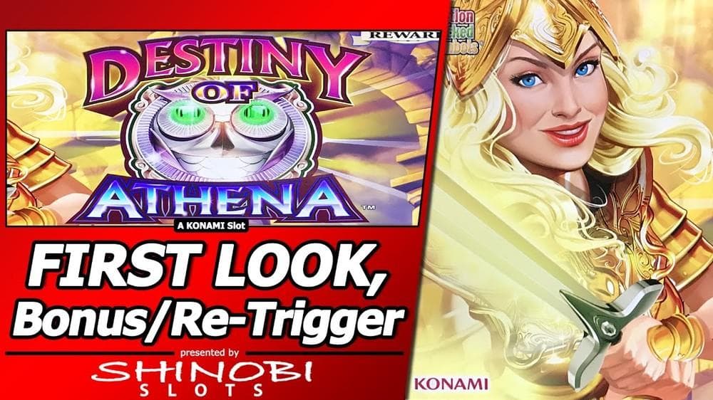 Destiny of Athena slot game by Konami