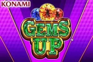 Gems Up slot game by Konami