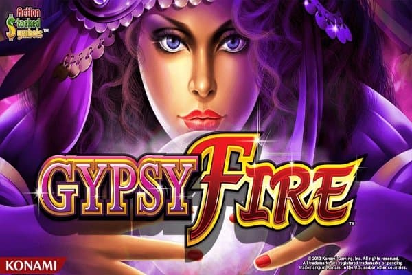 Gypsy Fire slot game by Konami