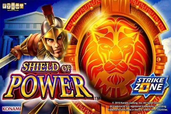 Shield of Power slot game by Konami