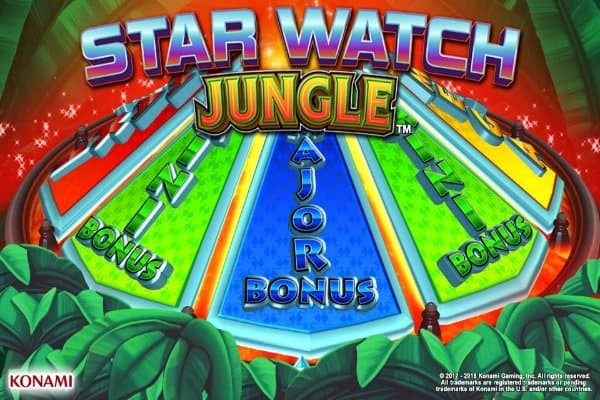 Star Watch Jungle slot game by Konami