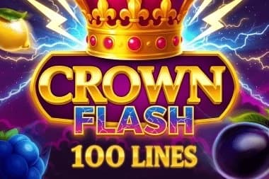 Crown Flash: 100 Lines slot game by Lambda Gaming