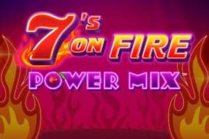 7's on Fire Power Mix slot game by Light & Wonder