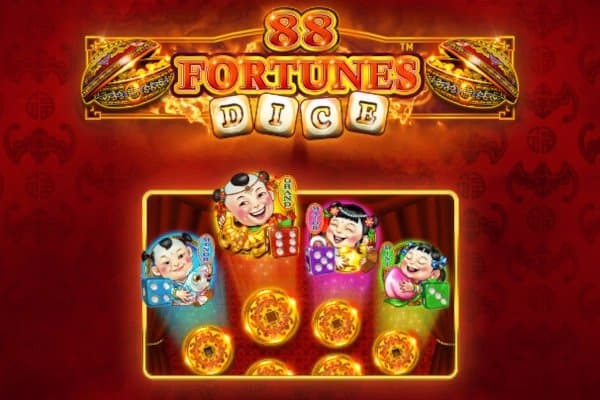 88 Fortunes Dice slot game by Light & Wonder