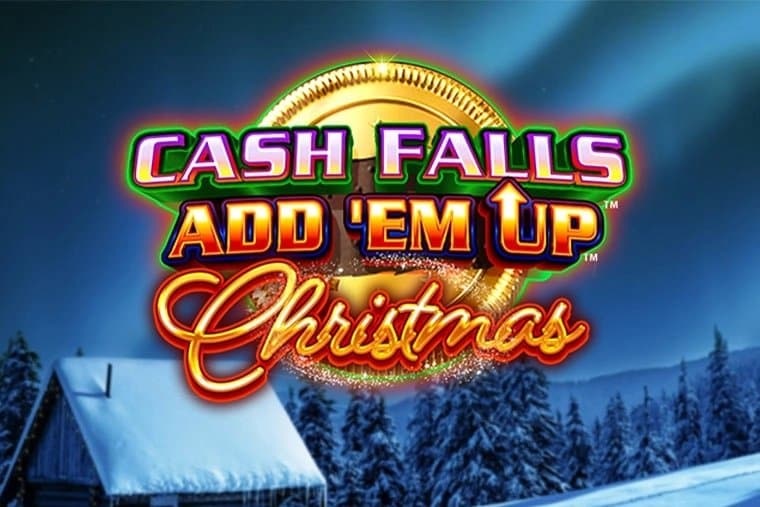 Cash Falls: Add 'Em Up Christmas slot game by Light & Wonder
