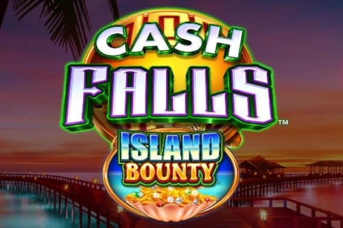 Cash Falls Island Bounty slot game by Light & Wonder
