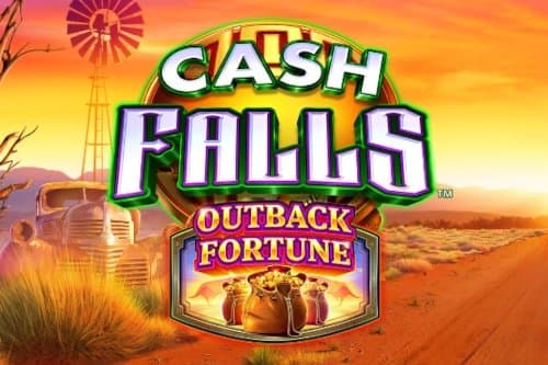 Cash Falls Outback Fortune slot game by Light & Wonder