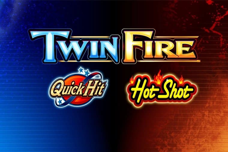 HotShot TwinFire slot game by Light & Wonder