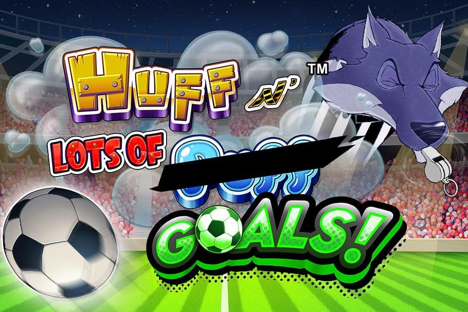 Huff N' Lots of Goals slot game by Light & Wonder