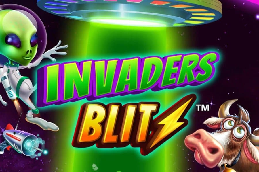 Invaders Blitz slot game by Light & Wonder