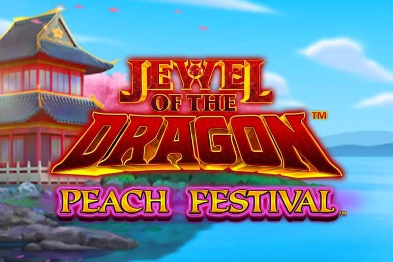 Jewel of the Dragon Peach Festival slot game by Light & Wonder