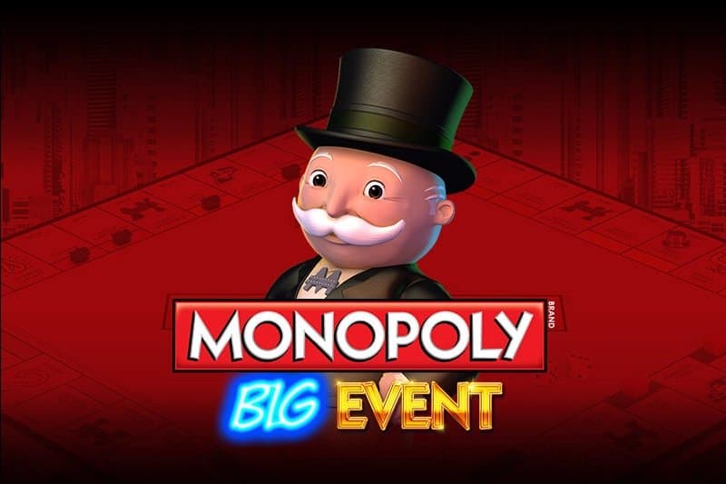 Monopoly Big Event slot game by Light & Wonder