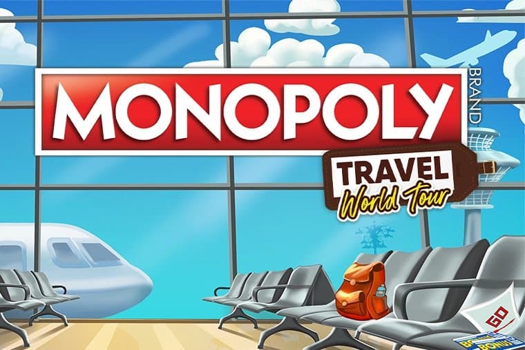 Monopoly Travel World Tour slot game by Light & Wonder