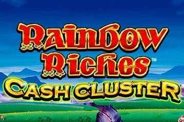 Rainbow Riches Cash Cluster slot game by Light & Wonder