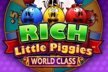 Rich Little Piggies World Class slot game by Light & Wonder