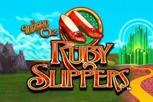 The Wizard of Oz Ruby Slippers slot game by Light & Wonder