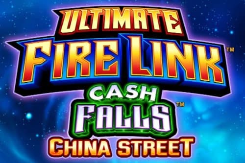 Ultimate Fire Link Cash Falls China Street slot game by Light & Wonder