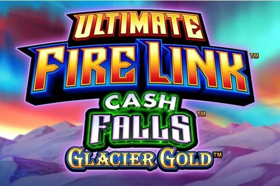 Ultimate Fire Link Cash Falls Glacier Gold slot game by Light & Wonder