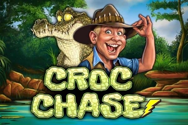 Croc Chase slot game by Lightning Box Games