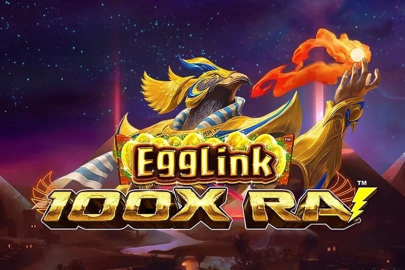 Egglink 100x Ra slot game by Lightning Box Games