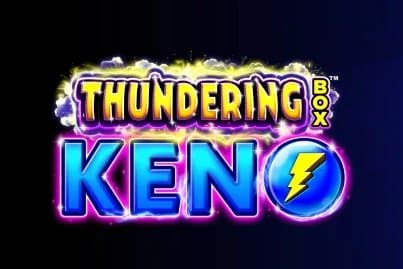 Thundering Box Keno slot game by Lightning Box Games