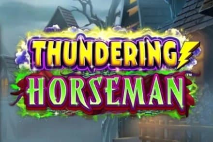 Thundering Horseman slot game by Lightning Box Games
