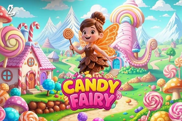 Candy Fairy slot game by Ludexa