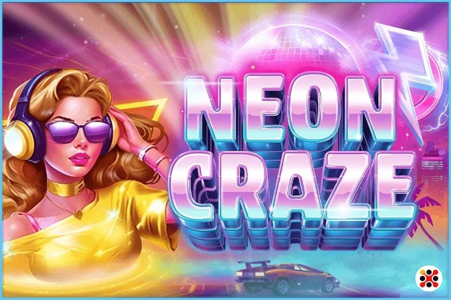 Neon Craze slot game by Mancala Gaming