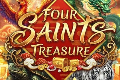 Four Saints Treasure slot game by Manna Play