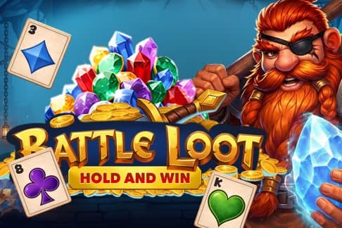 Battle Loot slot game by Mascot Gaming